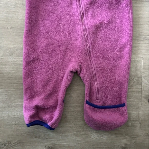 Columbia Fuchsia and Navy Kids Bodysuit - Picture 4 of 4